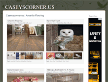 Tablet Screenshot of caseyscorner.us